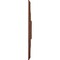 Ekena Millwork Eris Medallion (Canopies up to 9 7/8"), 18"W x 18"H x 3 1/2"ID x 1 1/8"P, Burnished Mahogany Crackle CM18ERBMC - alternate 4